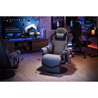 Gaming Recliner - Reclining Gaming Chair with Footrest, Gaming Chair Recliner
