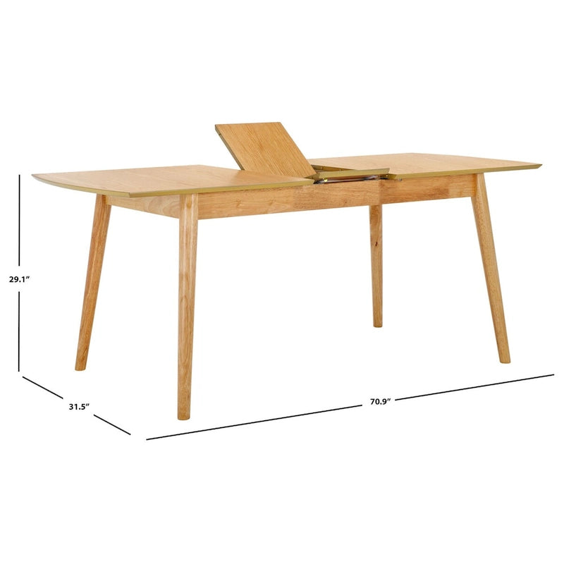 Extension Dining Table - 71 In. W x 32 In. D x 29 In. H - 71Wx32Dx29H