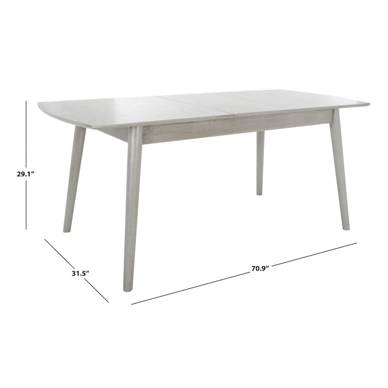 Extension Dining Table - 71 In. W x 32 In. D x 29 In. H - 71Wx32Dx29H