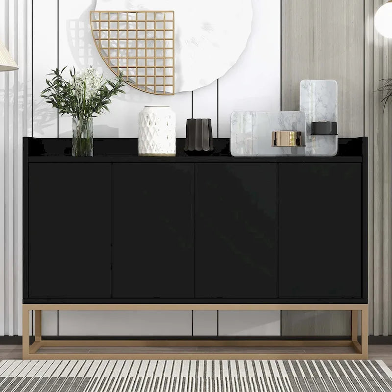 Modern Sideboard Elegant Buffet Cabinet with Large Storage
