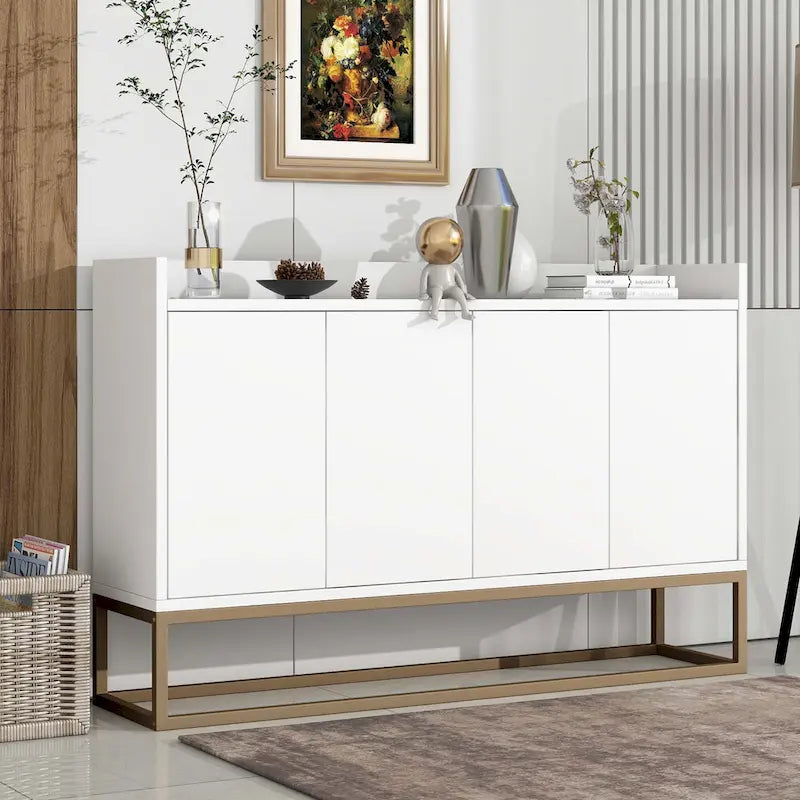 Modern Sideboard Elegant Buffet Cabinet with Large Storage